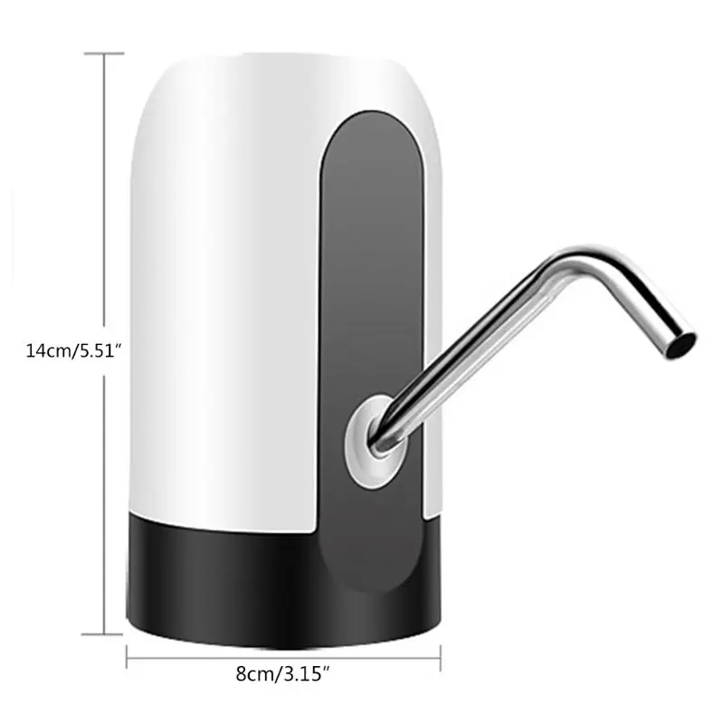 

Wireless Electric Water Dispenser Pump, Automatic Drinking Water Bottle Pump USB Rechargeable Smart Dispenser