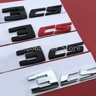 Эмблема с буквенным номером для CS M2cs M3cs M4cs, автостайлинг, установка, наклейка на крышку багажника для BMW M2 M3 M4, черная, красная