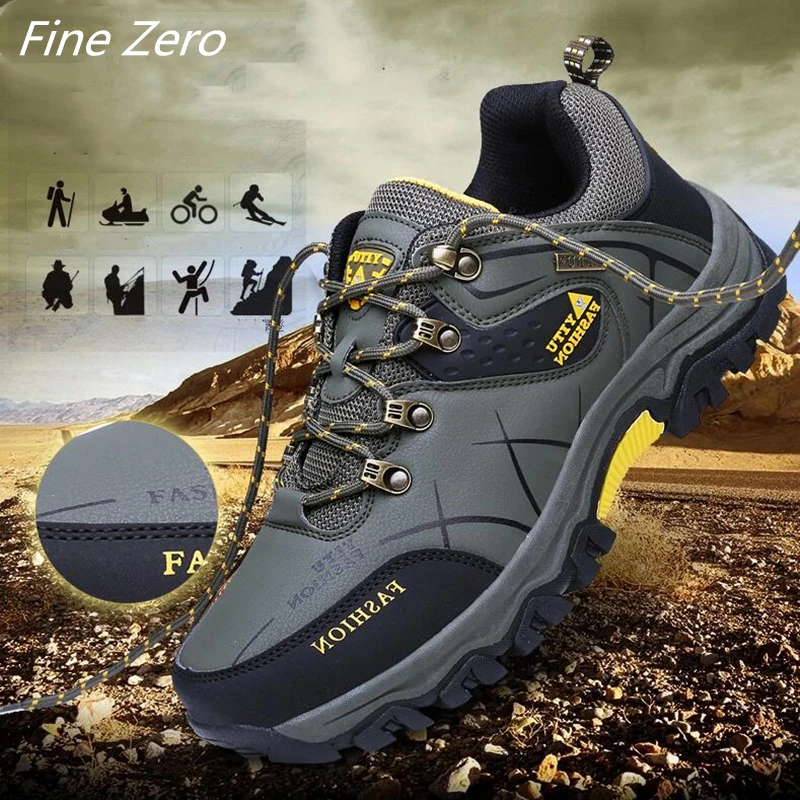 Новые мужские ботинки больших размеров 47 уличные походные водонепроницаемые