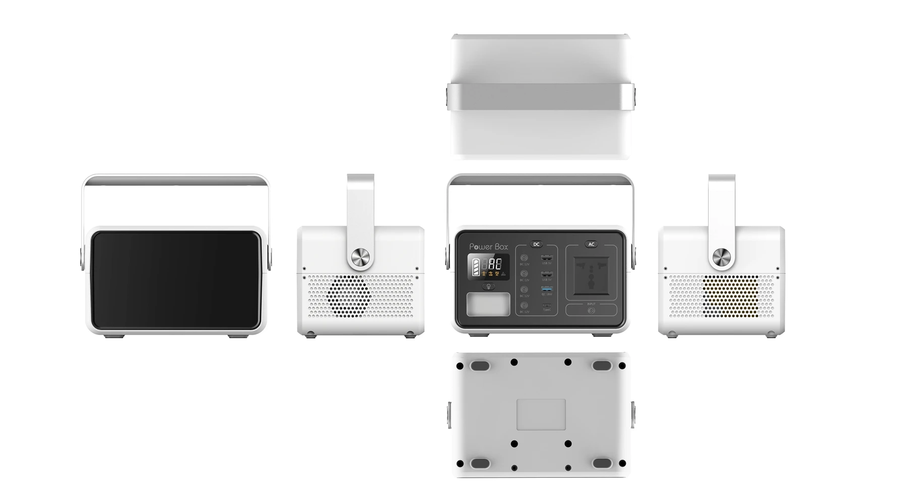 Anern солнечный генератор зарядная портативная солнечная электростанция 220 В 200 Вт
