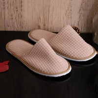 1 pair kids adult stars hotel travel spa mens disposable slippers home receive guest slippers shoes disposable hotel slippers