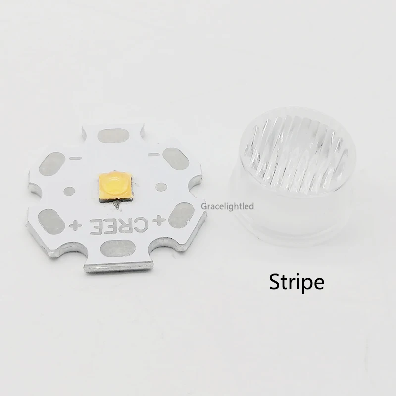 13 мм 3535 CREE XPE XPE2 XPG XPG2 XTE Epi led/полусветодиодный ОД светодиодный объектив