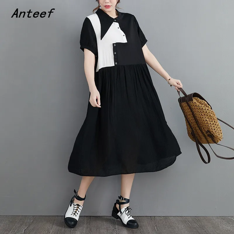 

short sleeve chiffon vintage dresses for women casual loose long woman summer dress elegant clothes 2021 sundress
