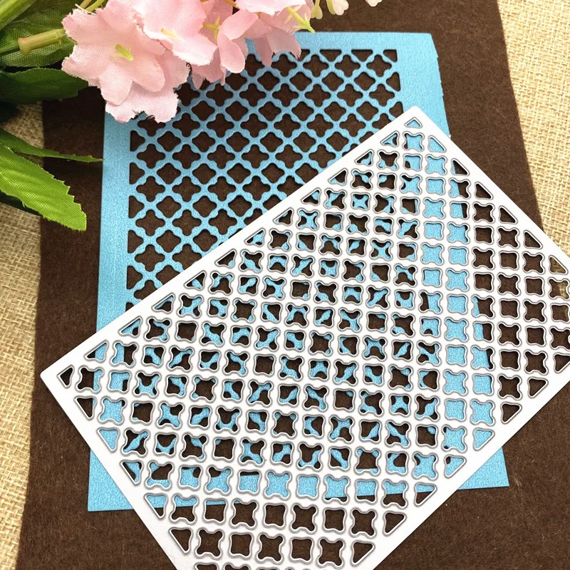 

Reunion square frame Box Hollow out Metal Cutting Dies Scrapbooking Photo Album Embossing Paper Card Making Decor Die 2020 New