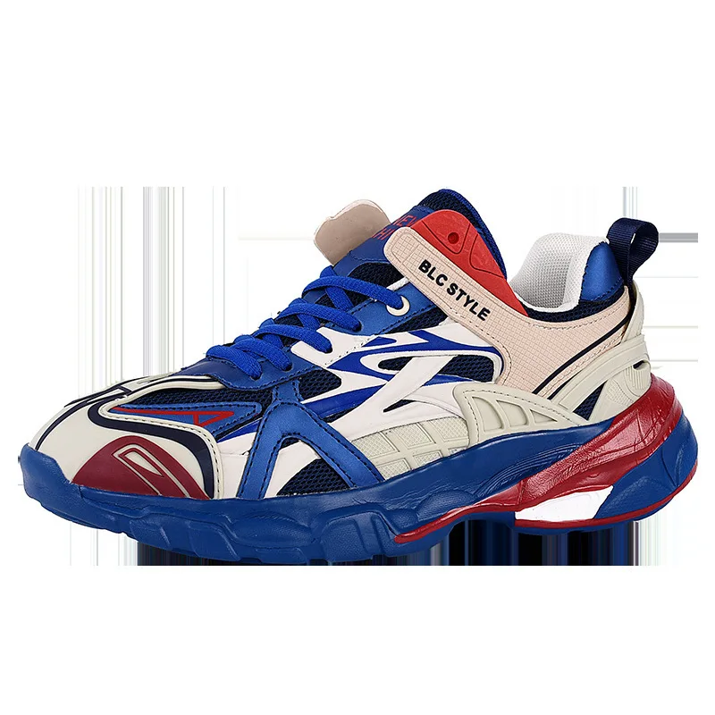 

Men's sports shoes fashion trend casual shoes breathable mesh couple Shoes Boys' outdoor running shoes non slip and wear resista