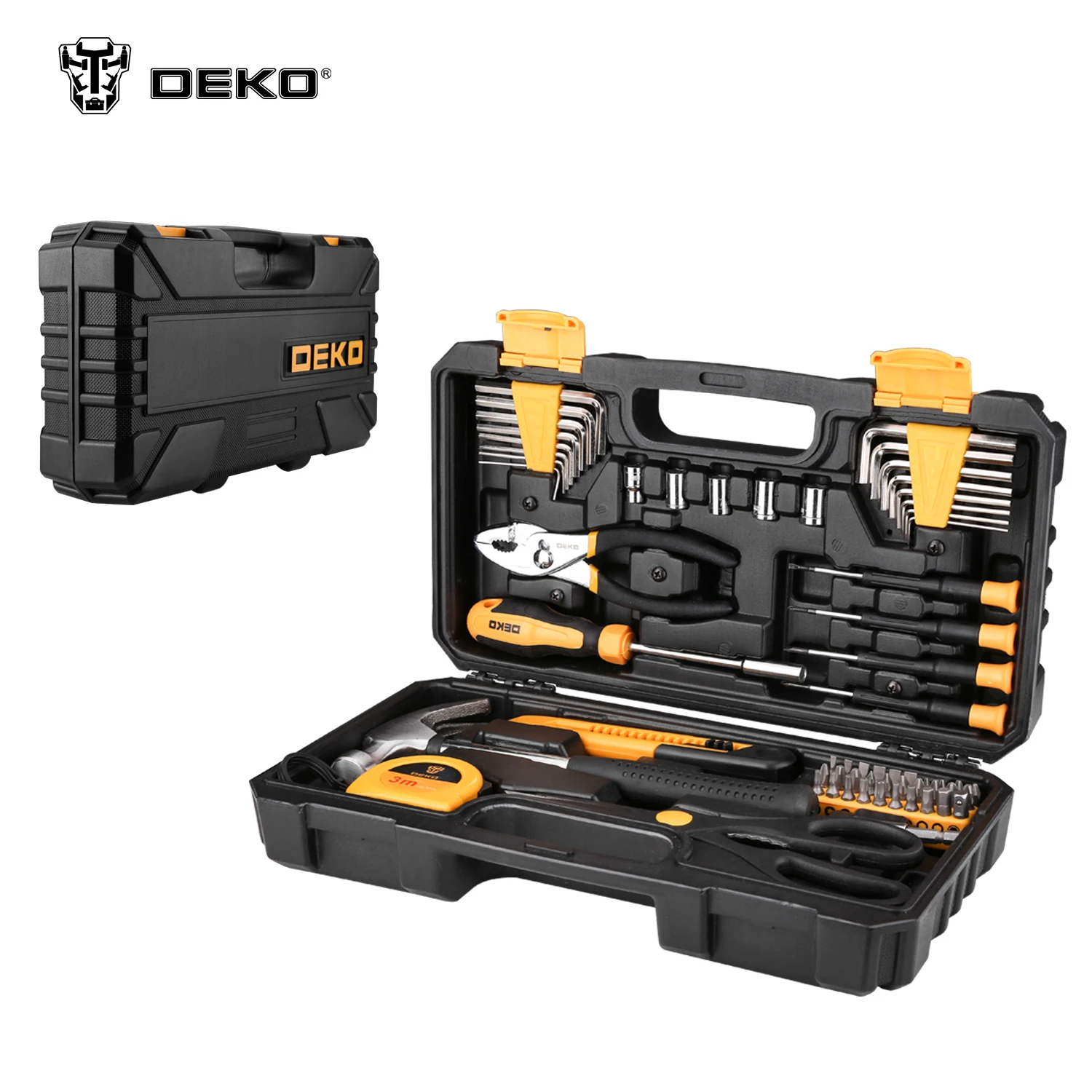 Набор ручных инструментов для дома DEKO PRO DKMT62 (62шт.) 065-0213 | Инструменты