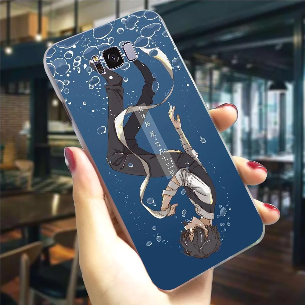 Жесткий чехол для телефона с аниме бродячая собака Galaxy A5 A3/A5 A6 A8 Plus/A7 A9 2018 A10 A20 A30 A40