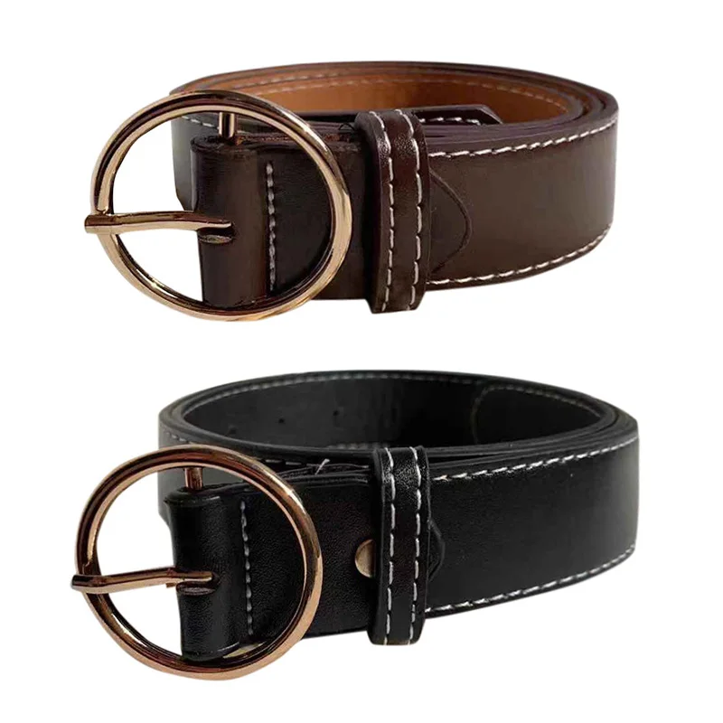 2019 в Корейском стиле модные женские туфли с ремешком пряжкой В винтажном Поясной