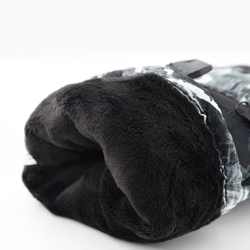 Теплые лыжные перчатки для мужчин и женщин Зимние флисовые водонепроницаемые