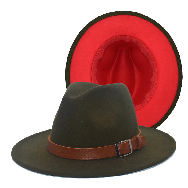 2020 Ladies Autumn And Winter Imitation Wool Hat Harajuku Style Hat Male Panama Hat High Top Jazz Hat F80