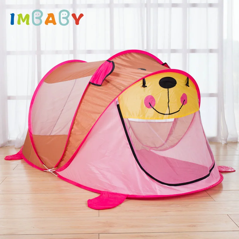 

IMBABY Children Toy Tent Baby Ocean Ball Pool Pit Pop Up Kids Toys Travel Camping Tent Indoor Mosquito Net Toy Game House