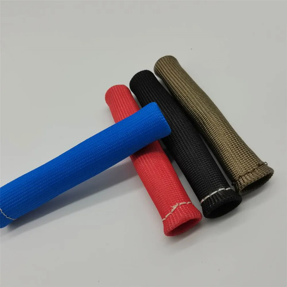 Изоляционная трубка против ожогов свечи зажигания титановая красная черная