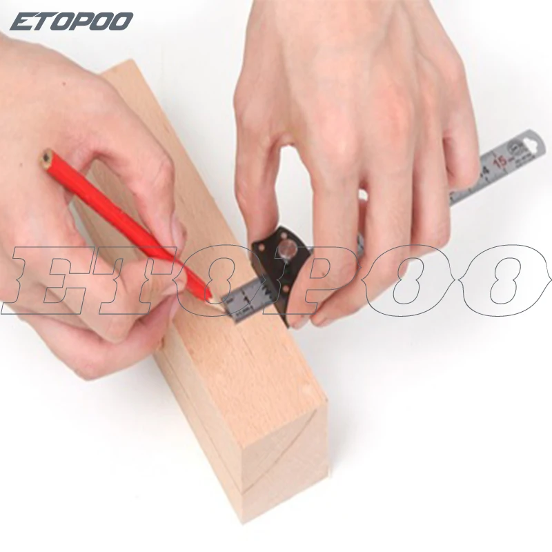 150 мм деревообрабатывающий инструмент для черчения линия маркировочная t линейка