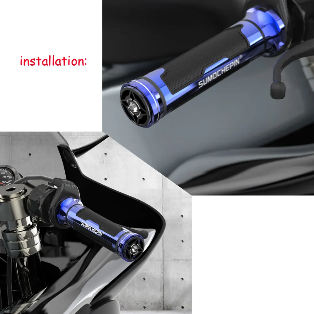 Универсальная ручка для мотоцикла 7/8 дюйма 22 мм Kawasaki Honda Yamaha KTM Suzuki Benelli Ducati Aprilia BMW |