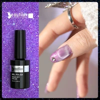 beautilux uv sensitive cat eye gel polish light change magnetic nails gel varnish semi permanent nails art manicure lacquer 10ml