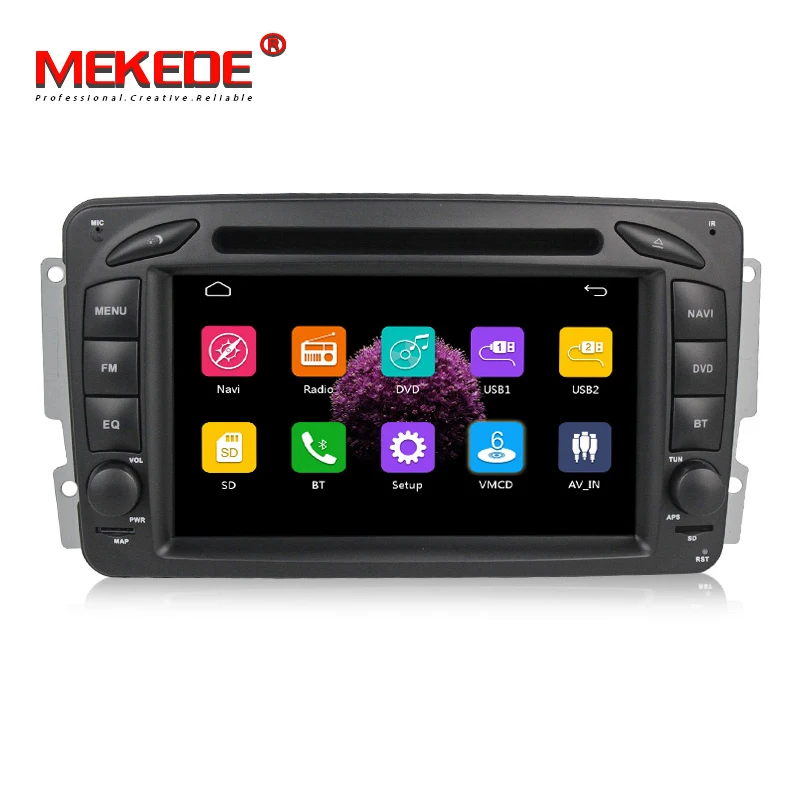 2 din автомобильный DVD gps для Mercedes/Benz Viano Vito W203 W209 C Класс W463 автомобильный dvd-плеер wifi 3g радио Miralink SWC+ 8G Карта