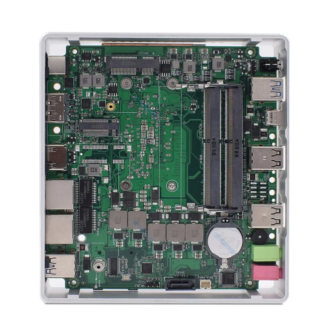 Плоский ПК Barebone nettop 10th Gen i7 10510u Intel Core mini PC i5 8250U I7 8550U i3 7020U M.2 PCIE 4K UHD Настольный ТВ