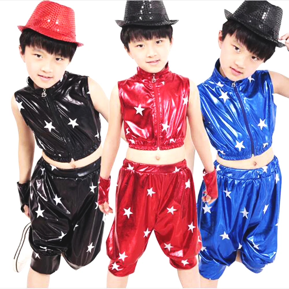 Детские джазовые танцевальные костюмы детская одежда в стиле хип хоп