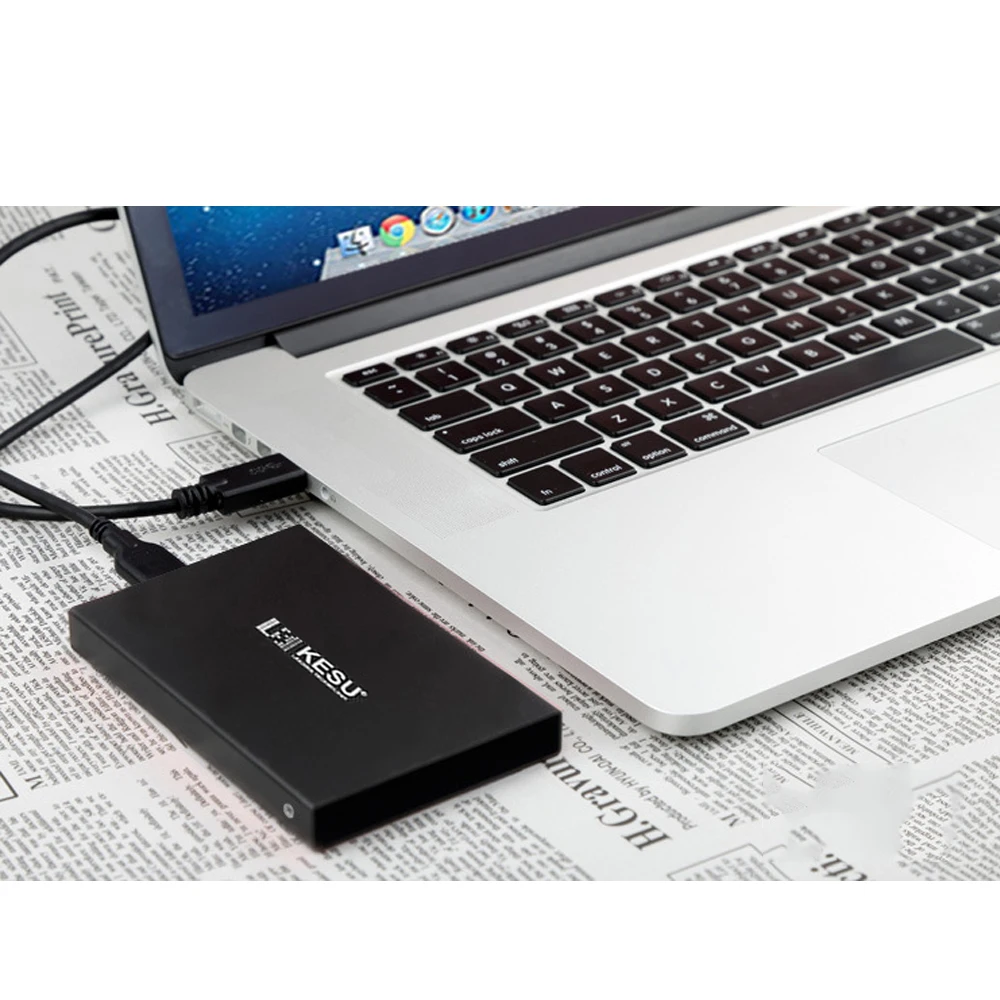 Портативный внешний жесткий диск USB 3 0 120G.160G.250G.320G.500G HDD HD для ПК черный