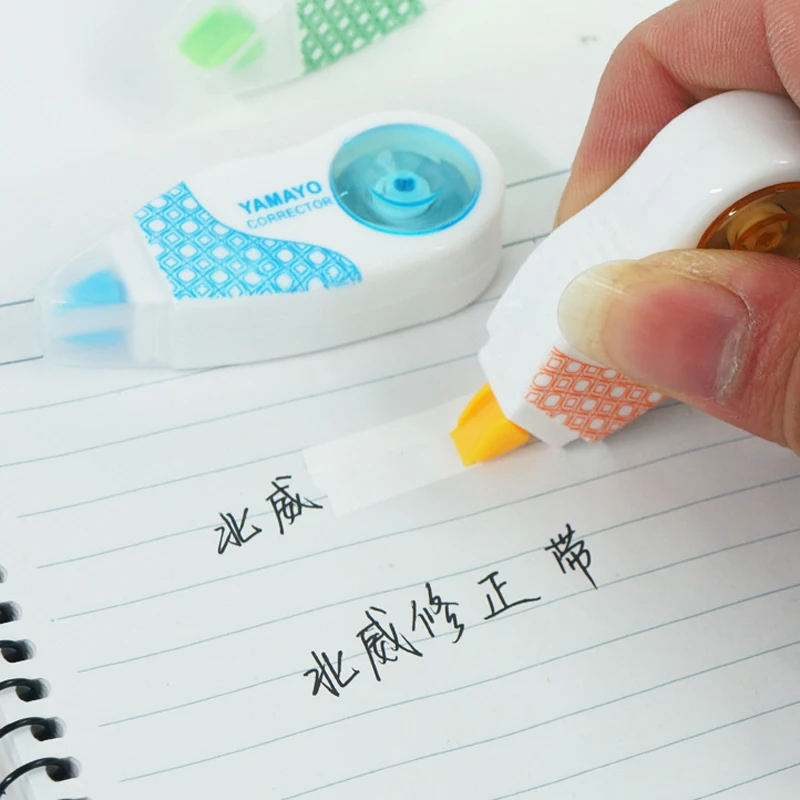 10 шт./лот 5 мм * 6 м Милая Мини Корректирующая лента школьные и офисные канцелярские