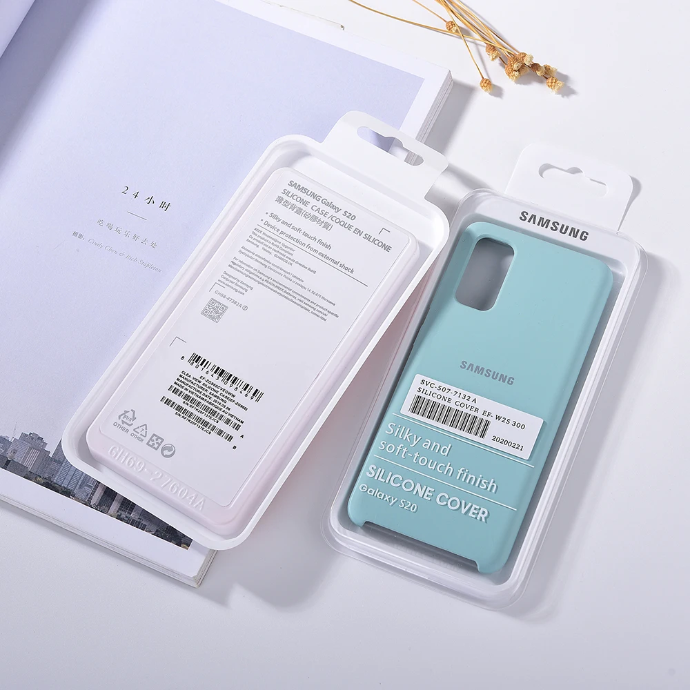 Оригинальный жидкий силиконовый чехол для Samsung Note 20 шелковистая задняя крышка