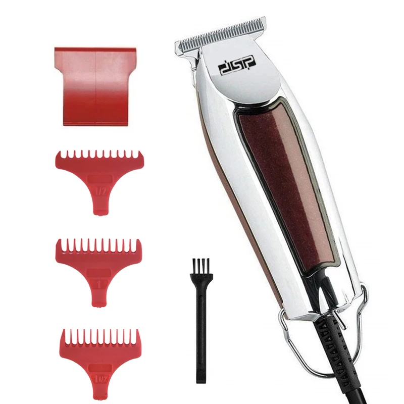

corded powerful hair trimmer professional edge lining hair clipper hair cutting machine compatible with wahl detailer wide blade