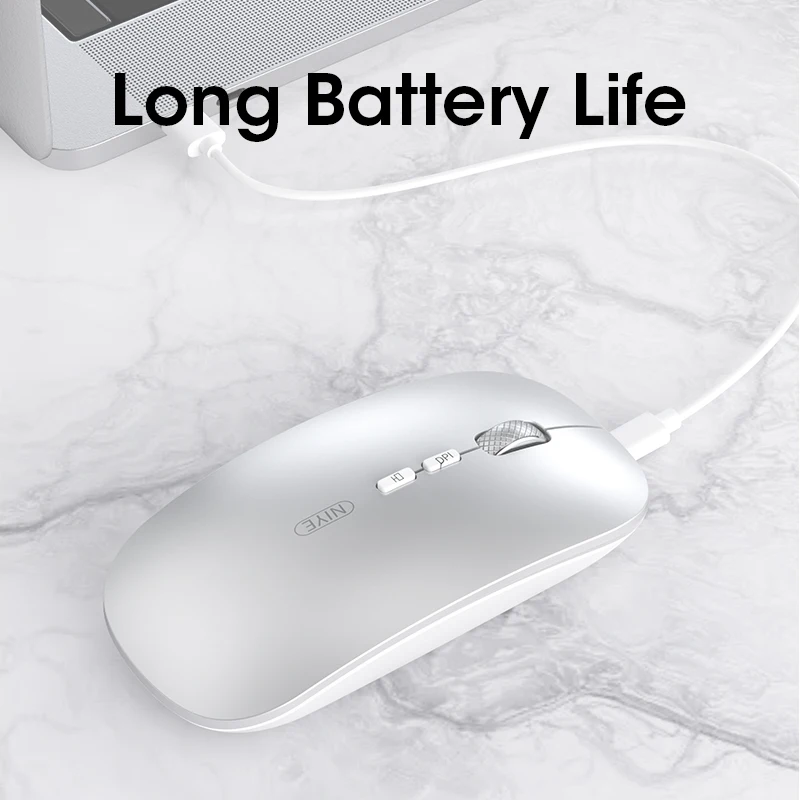 metal roller wireless bluetooth mouse rechargeable ergonomics optical 1200 dpi gaming mice for computer pc laptop mouse gamer free global shipping