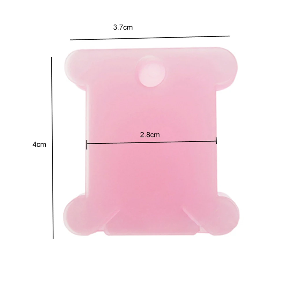 120PCs Cross Stitch Storage Holder Plastic Sewing Thread Winding Plate Board Card Embroidery Floss Craft Bobbin Organizer | Дом и сад