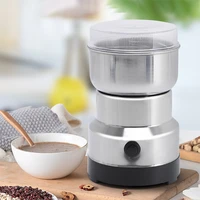 electric grains herbal powder miller dry food grinder machine stainless steel high speed intelligent spices cereals crusher