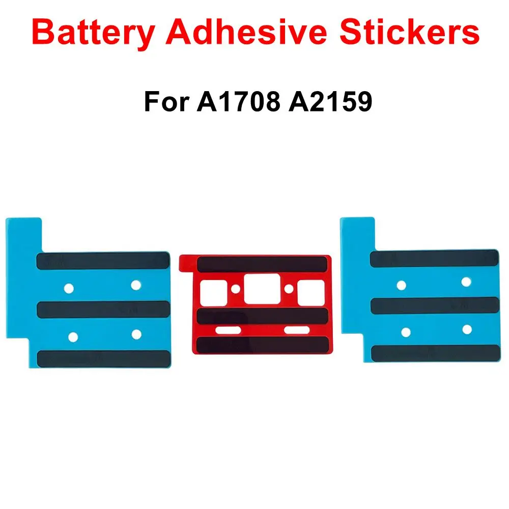 10set/Lot Battery Adhesive Stripes Stickers Set For Macbook Pro Retina A1706 A1707 A1708 A1989 A1990 A2141 A2159 A2338 2016-2020 |