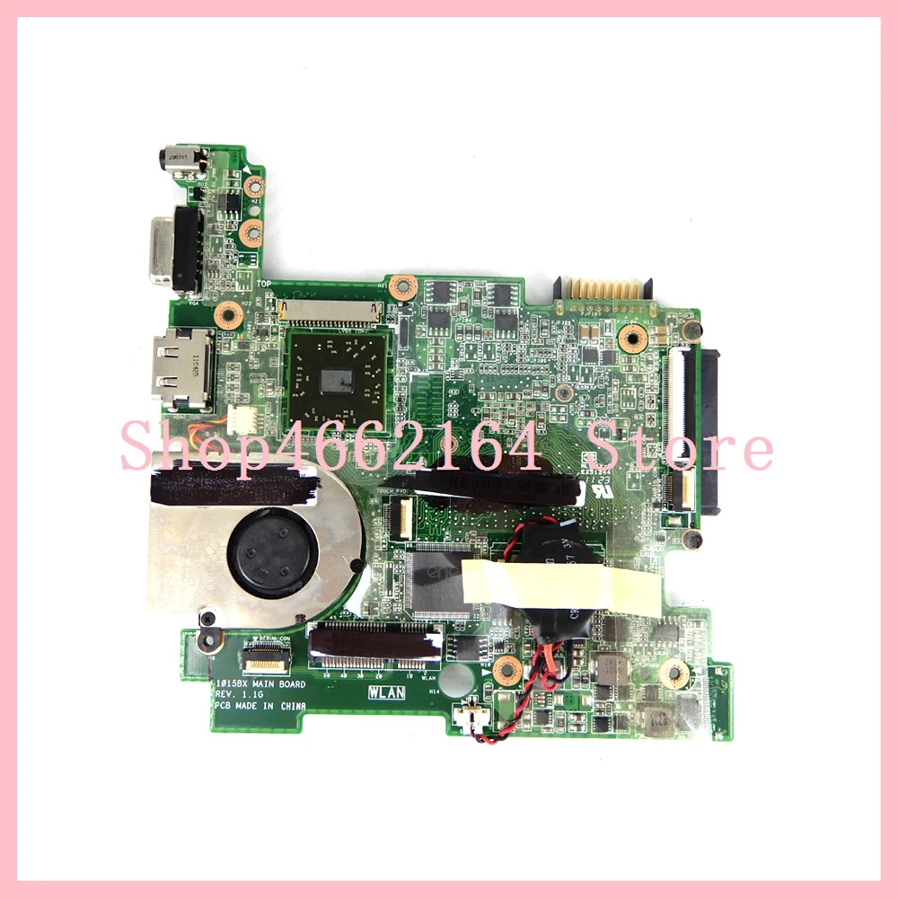 Материнская плата 1015BX REV: 1 1G с вентилятором и радиатором материнская для ASUS Eee PC