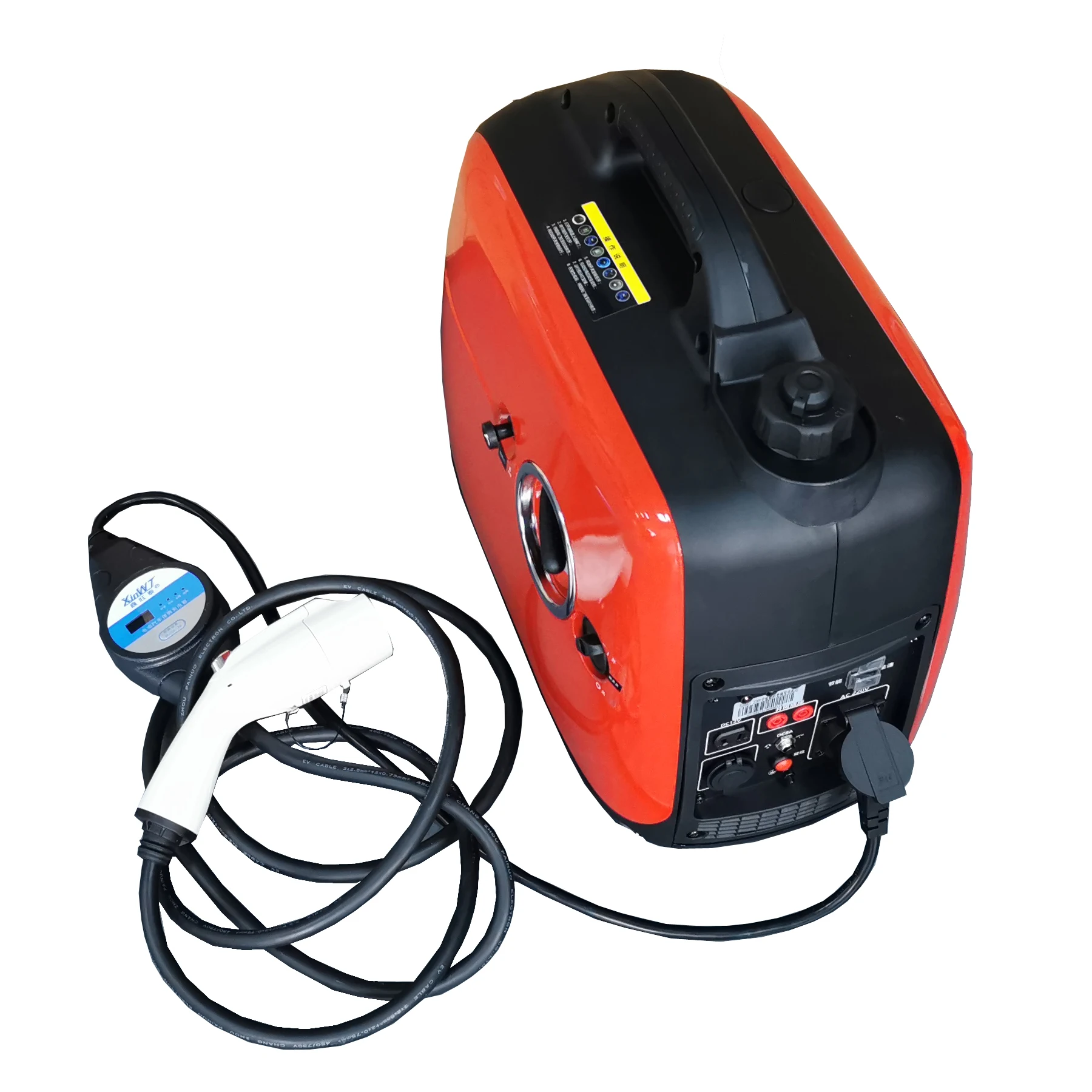 

Electric Car mobile charger gasoline inverter genrrator sine wave AC 220V, EV charge generators