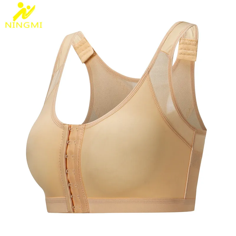 

NINGMI Tank Tops Sports Push Up Bras Gym Fitness Yoga Running Female Sexy Women Sports Pad Bra Tops High Impact for Sportswear