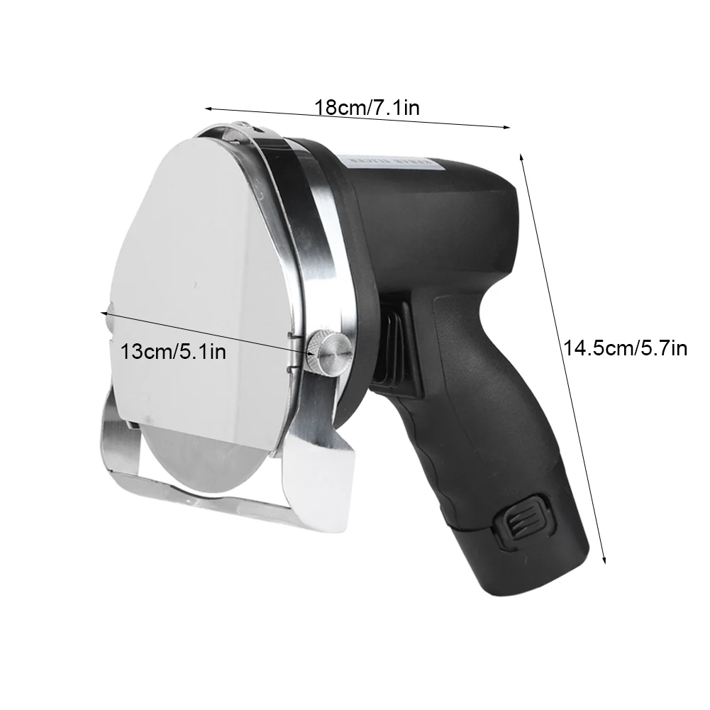 Electric Kebab Knife Adjustable Thickness Handheld Meat Cutter Slicing Tool for Household Commercial |