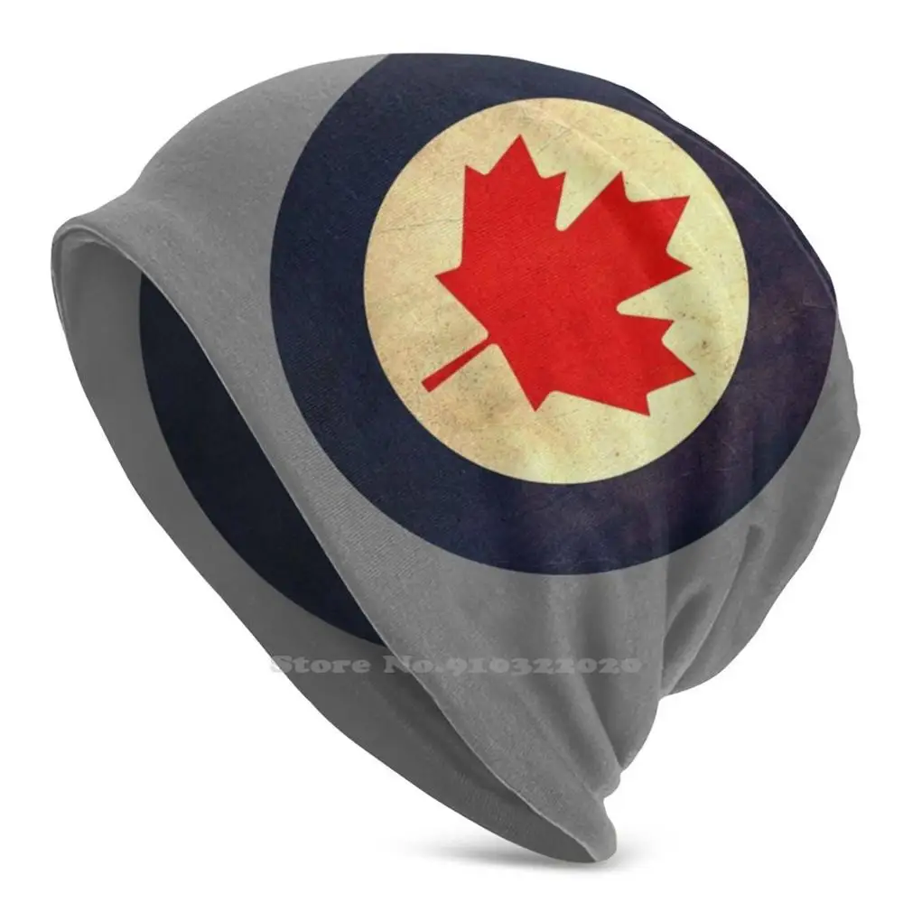 

Canadian Air Force - Vintage Look Cap Outdoor Warm Sports Headgear Air Force Royal Canadian Air Force Rcaf Emblem Canada Air