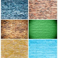 vinyl brick wall and floor theme photography backdrops wooden indoor photo photo studio props background 712 chm 133