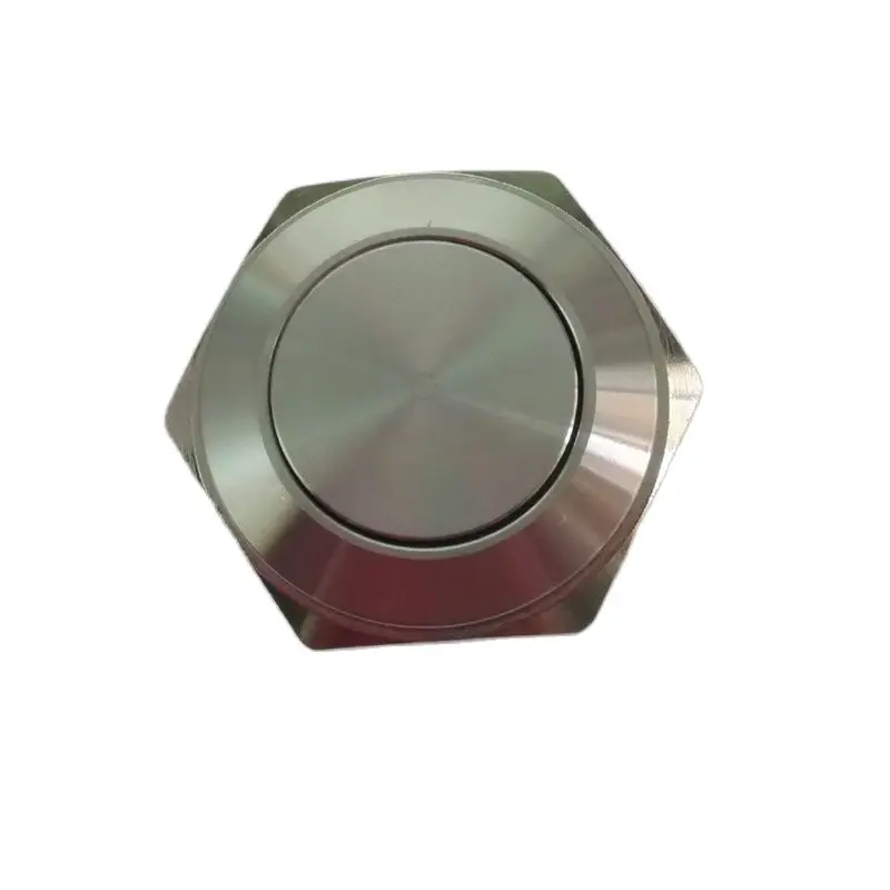 

16mm 2A/ 48VDC Normally Closed NC Momentary Metal Electric Push Button Switch