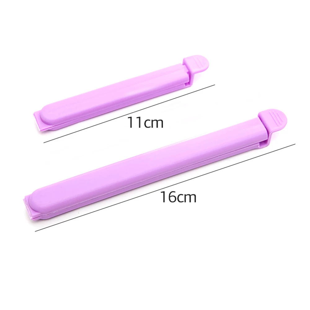 

Portable Food Snack Seal Sealing Bag Clips Colorful Eco-Friendly Kitchen Gadgets Home Storage Organization Tools