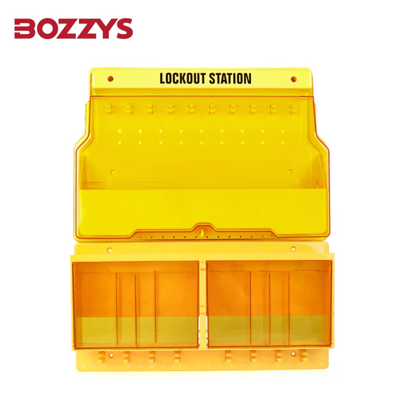 

Комбинированная блокировочная станция с прозрачной пыленепроницаемой крышкой для капитального ремонта промышленного оборудования B1100