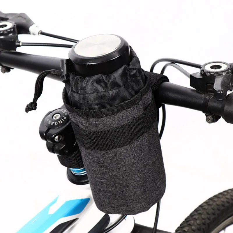 

Cycling Bottle Bag Bicycle Handlebar Insulated Drink Water Kettle Cooler Pack Holder Carrier 750ml