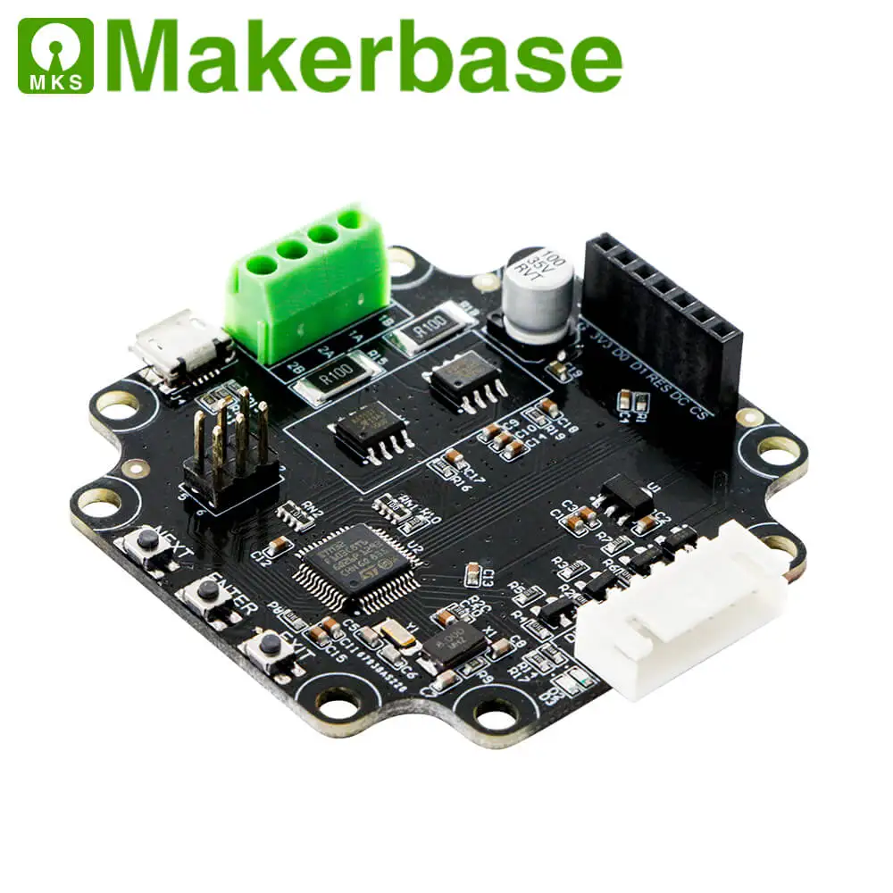 Шаговый двигатель с замкнутым контуром Makerbase MKS SERVO57B STM32 57 сервопривод пластиной