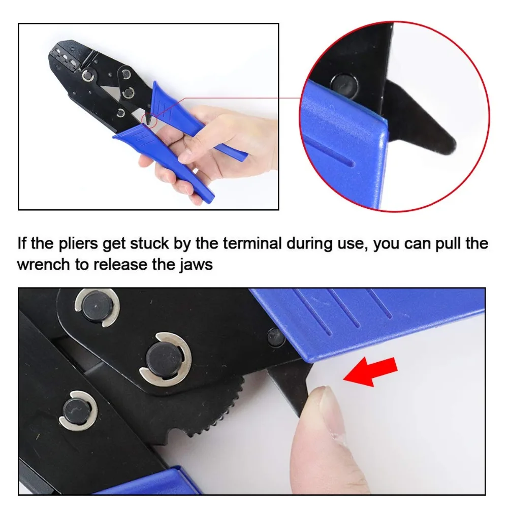 Плоскогубцы для обжима изолированные Клещи и соединители обжимные клещи