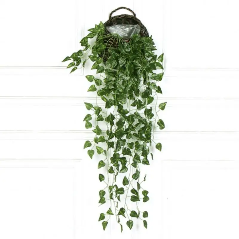 Искусственные растения для дома Свадебные украшения зеленое растение Плющ лист