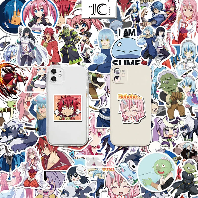 

100 Pcs Anime Sticker That Time I Got Reincarnated As A Slime Tempest Rimuru