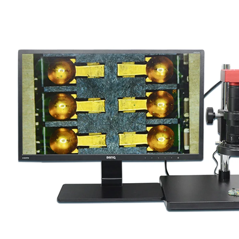 

Hot Sale 38 Million HDMI HD Electron Microscope Industrial Camera PCB Repair Inspection Magnifying Glass With Measurement