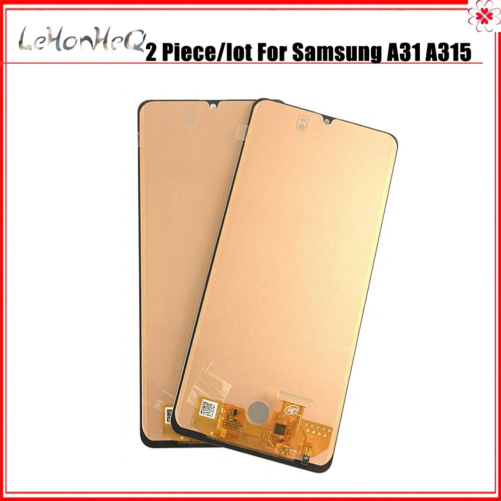 

2 Piece/lot A31 Lcd For Samsung Galaxy A31 A315 LCD Display Touch Screen Digitizer Assembly For Samsung A315 A315F Incell LCD