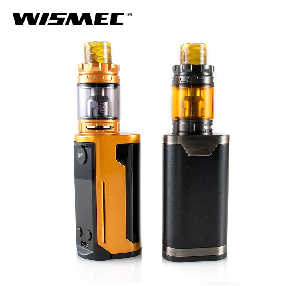 Оригинальный Wismec Reuleaux RX GEN3 двойной набор 230 Вт с Gnome King Tank 5 8 мл/2 мл VW/TC Ni/TC Ti/TC SS/TCR