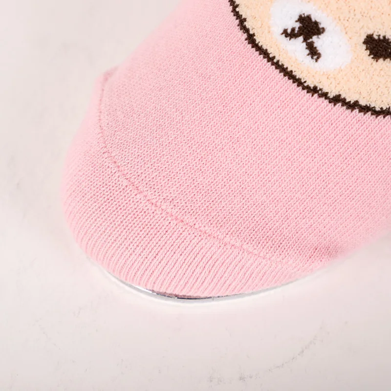 Мультяшные носки Rilakkuma с принтом милые Веселые женские хлопковые впитывающие пот