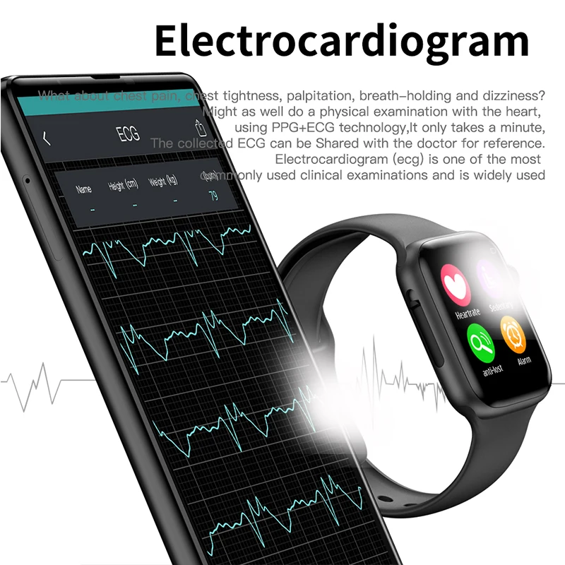 Smart Watch Women Android Bracelet Run Sport Watches Men Waterproof Wristband Fitness Tracker Smartwatch W34 PK B57 IWO | Электроника