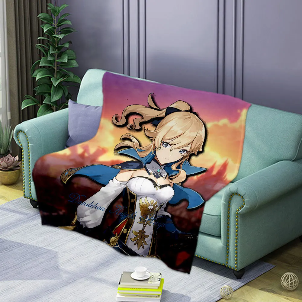 

Genshin Impact Anime Decoration Soft and Comfortable Blanket Home Decor